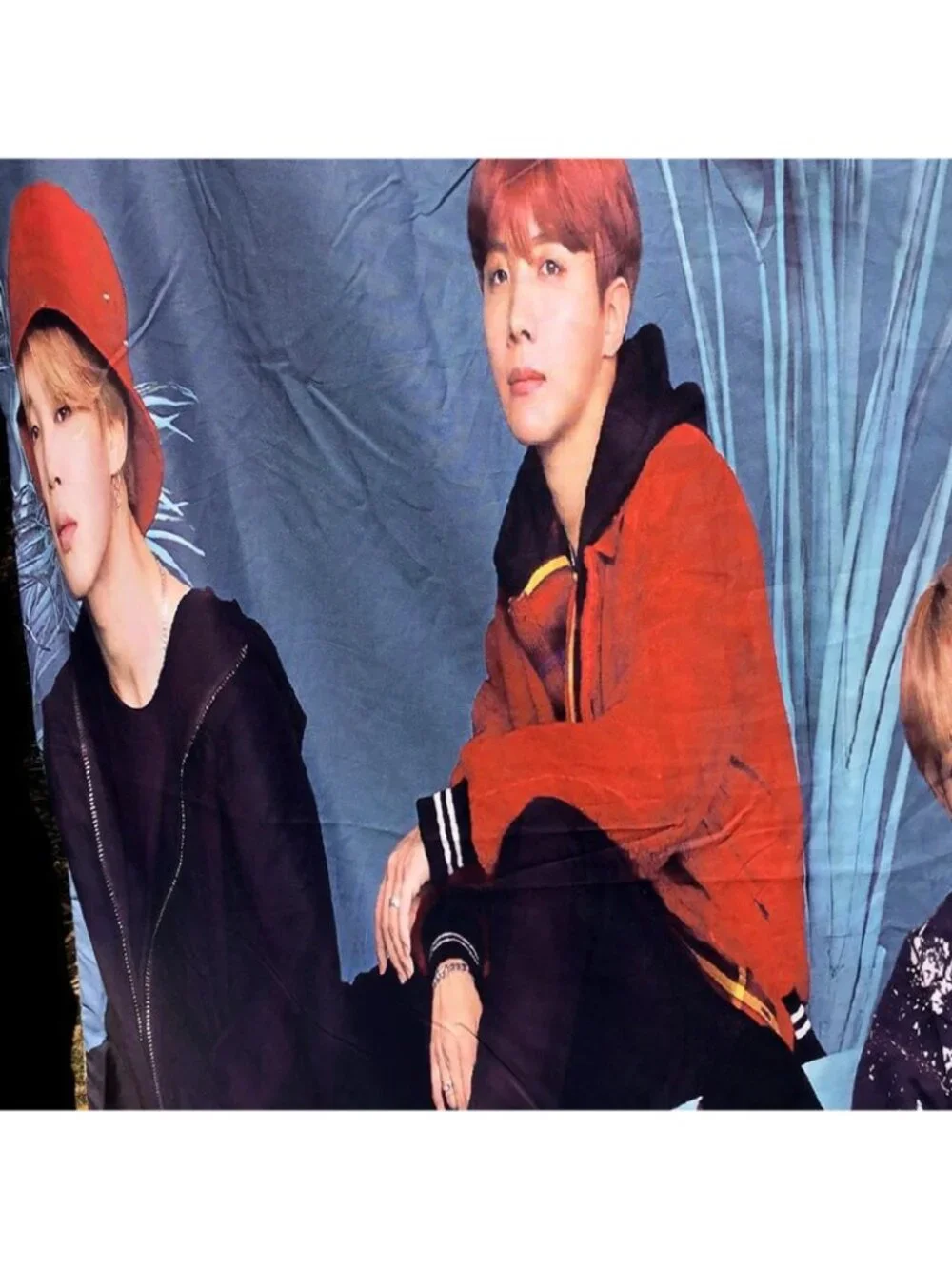 BTS Face Yourself Duvet Cover Twin KPop Bangtan Boys Bed Blanket World Tour Band